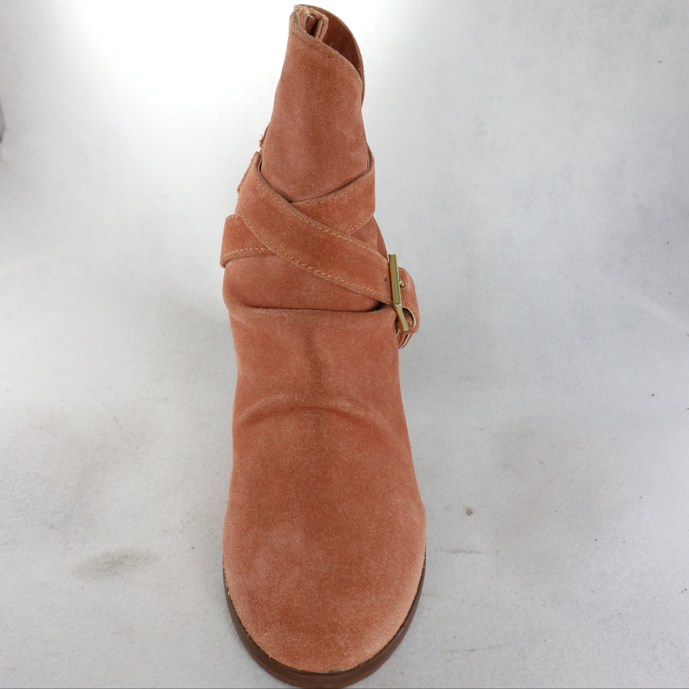 New MATISSE Rust "Harper" Orange Suede Boots - Picture 6 of 8
